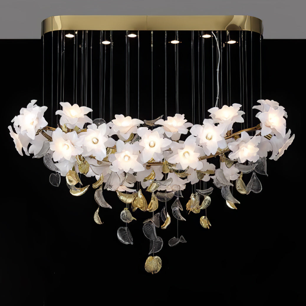 Flora Flying Flowers Fluttering Chandelier