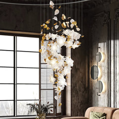Flora Flying Flowers Fluttering Chandelier