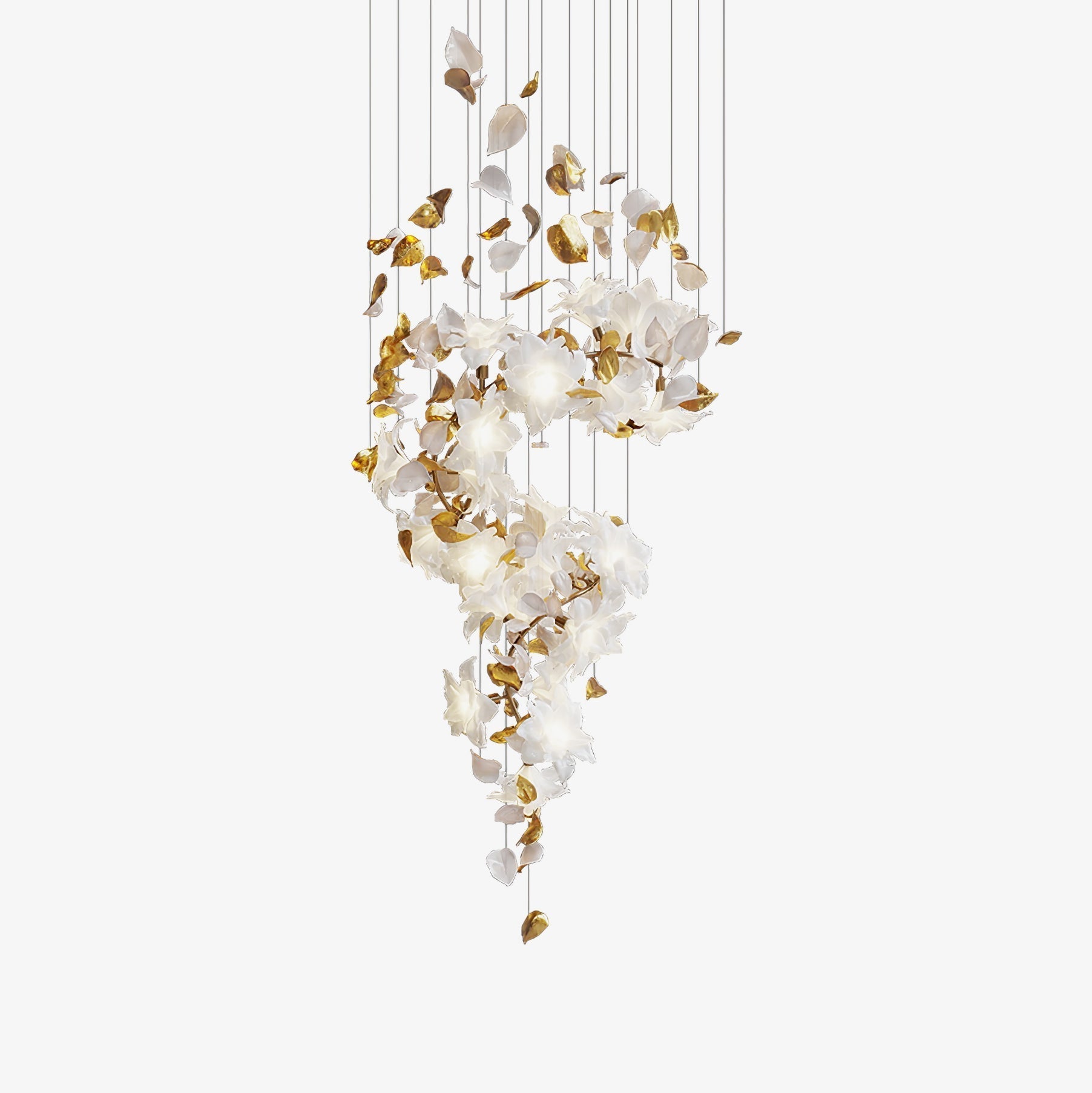 Flora Flying Flowers Fluttering Chandelier