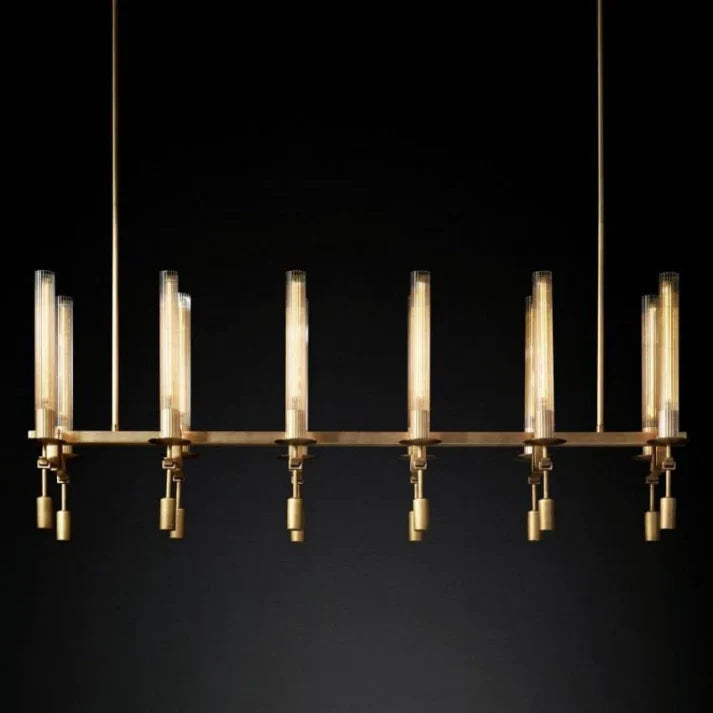 Fontanellee Linear Chandelier 54"