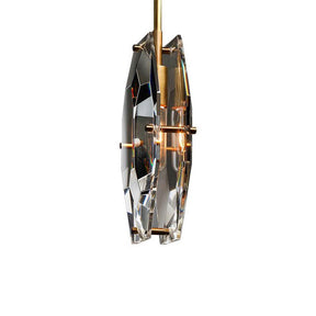 Carlos Multi-faceted Crystal Pendant Light