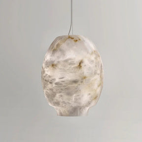 GLOOW Alabaster Lantern Bedside Pendant Light