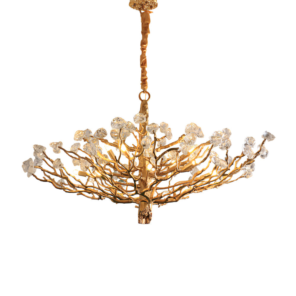 Flora Gemstone Branch Chandelier