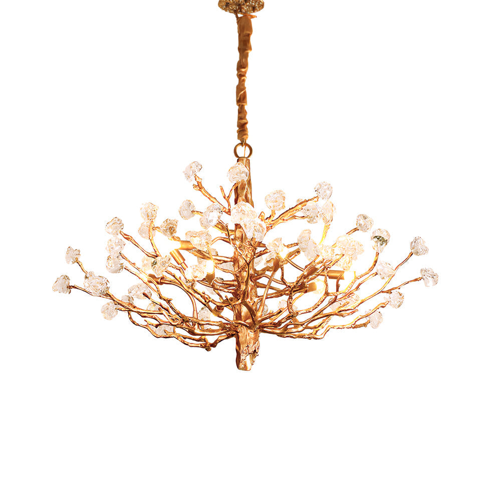 Flora Gemstone Branch Chandelier