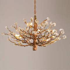 Flora Gemstone Branch Chandelier