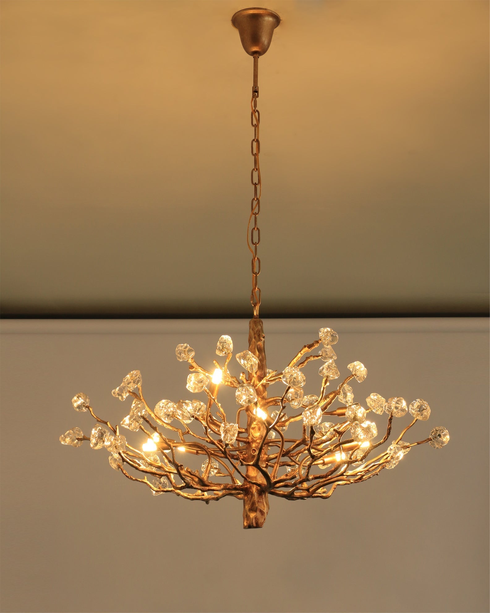 Flora Gemstone Branch Chandelier