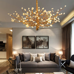 Flora Gemstone Branch Chandelier