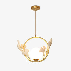 Gingko Ceramic Pendant Lamp