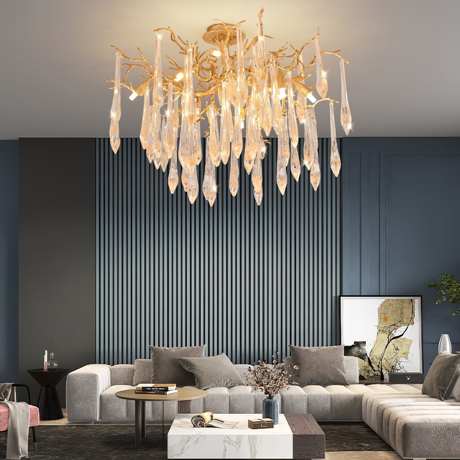 Annata Glamour Glaze Chandelier