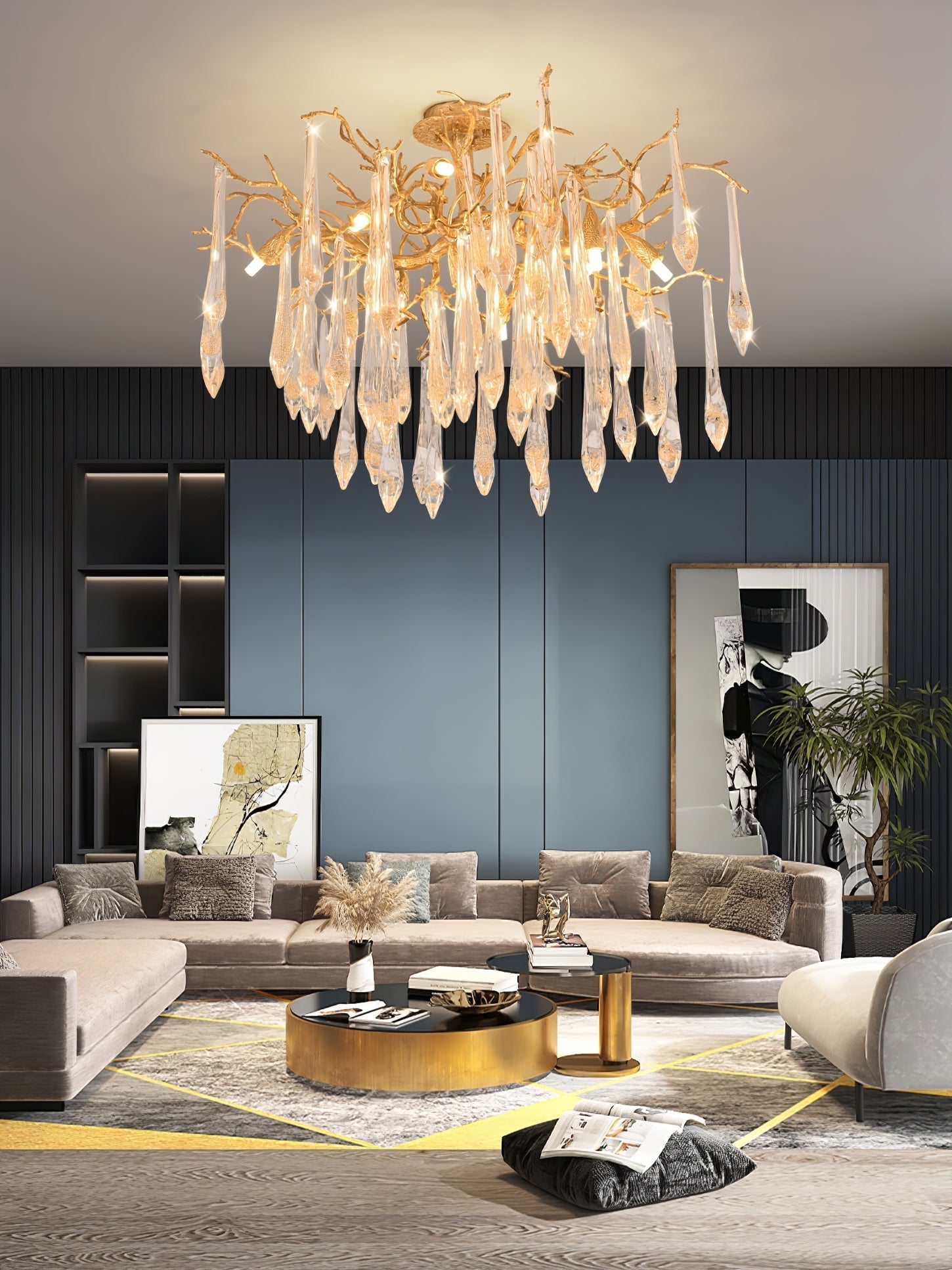 Annata Glamour Glaze Chandelier