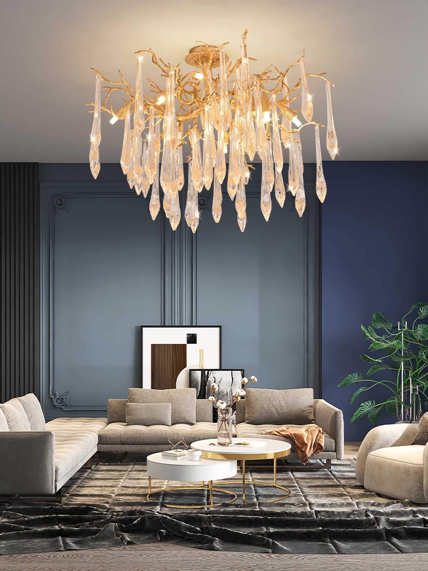 Annata Glamour Glaze Chandelier