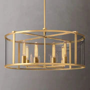 Michael Dell Round Chandelier 33" 44" 55"