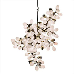 Harris Grapes Hanging Branch Chandelier Over Kitchen Island
