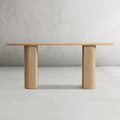 Mulho Plank Wood Console Table