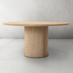 Mulho Round Wood Dining Table