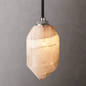 Mavis Alabaster  Translucent Modern Calcite Pendant Light