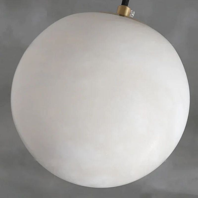 Dina Alabaster Spherical Pendant Light