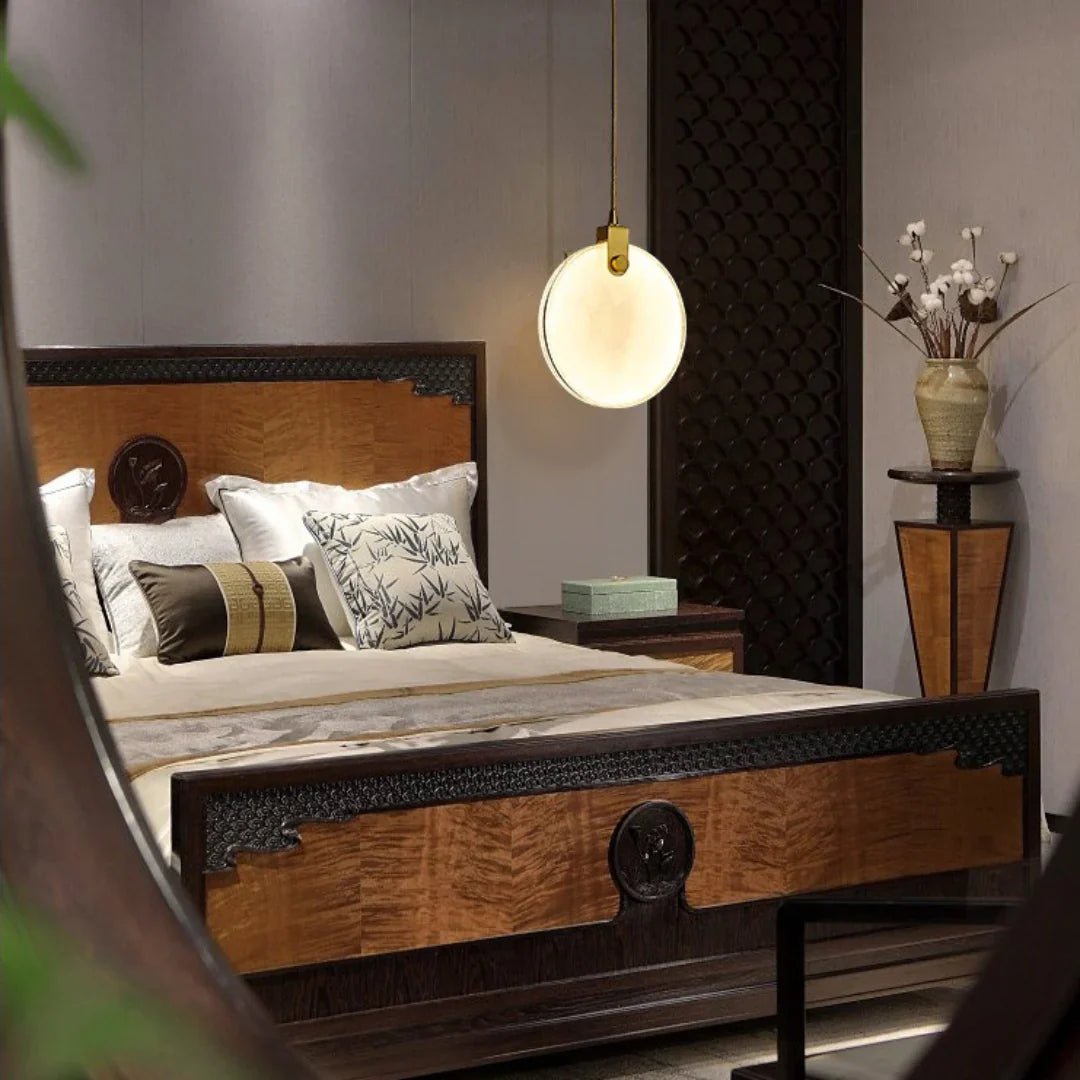 Egwent Harvest Alabaster Dish Chandelier