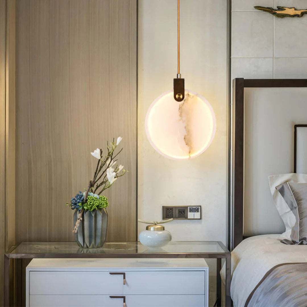 Egwent Harvest Alabaster Dish Chandelier