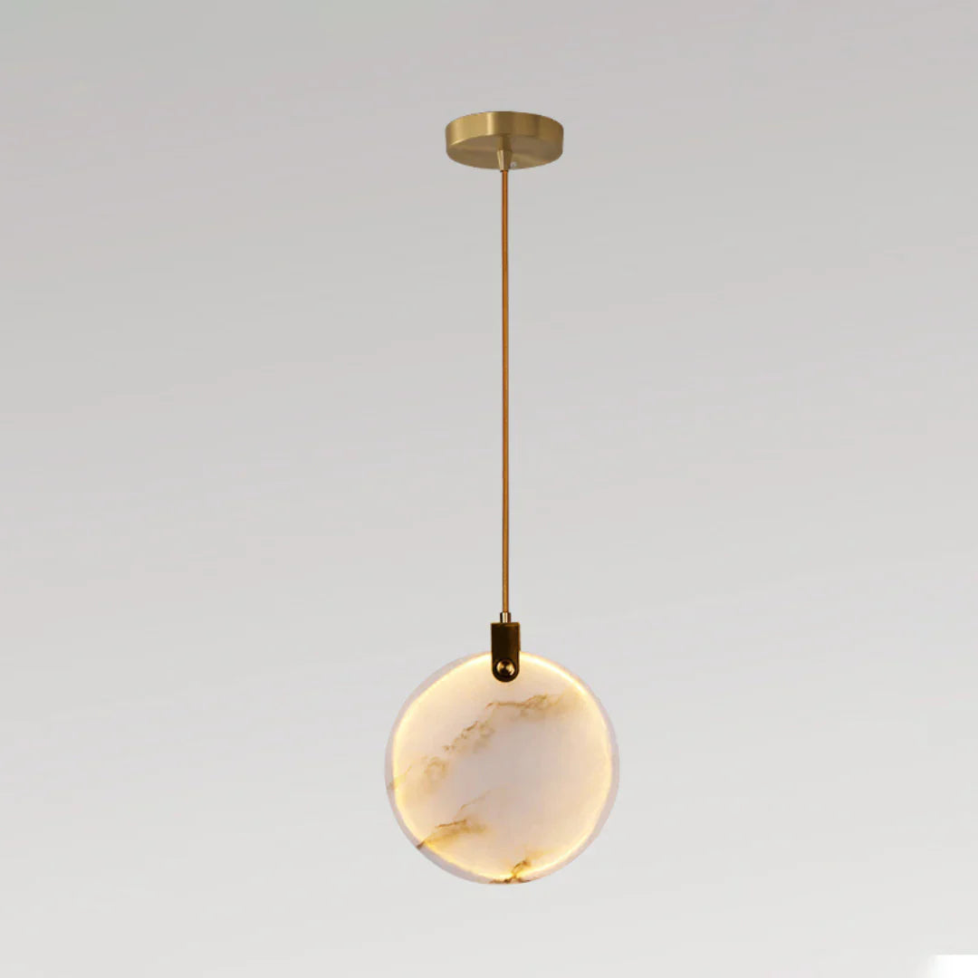Egwent Harvest Alabaster Dish Chandelier