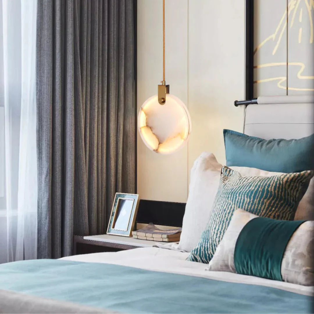 Egwent Harvest Alabaster Dish Chandelier