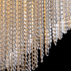 Teresa Cadena Chain Tassel Ceiling Light Fixture