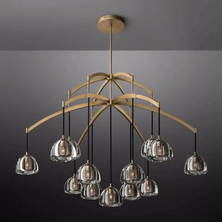 Hemisophere Round Chandelier 60''
