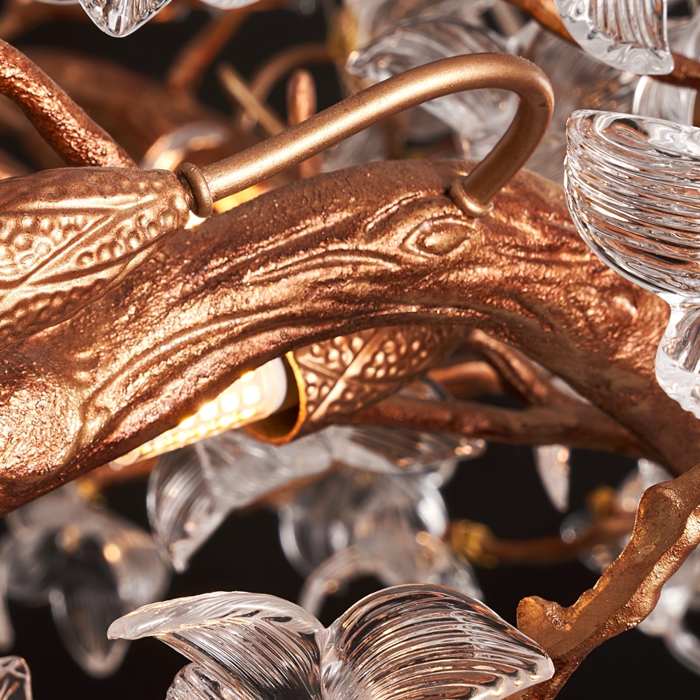 Flora Hibiscus Flower Chandelier