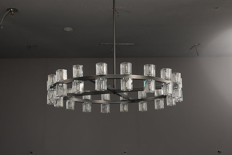 Arcachon Round Chandelier 36" 48" 60"