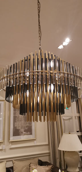 Emil Linear Chandelier For Metal