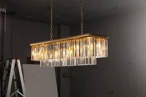 Odeon Square Chandelier For Living Room Dining Room