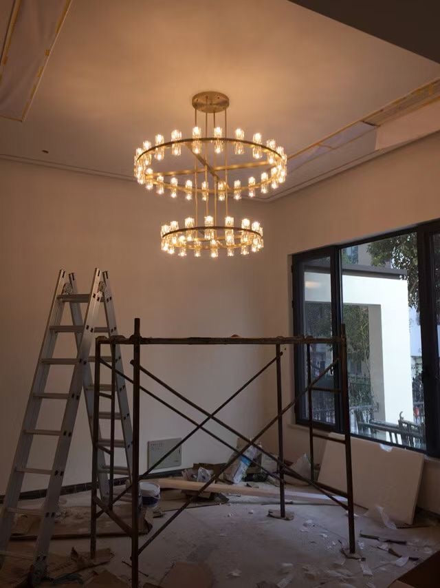 Arcachon Round Chandelier 36" 48" 60"