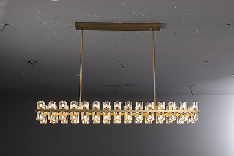 Arcachon Rectangular Chandelier 54'' 72''