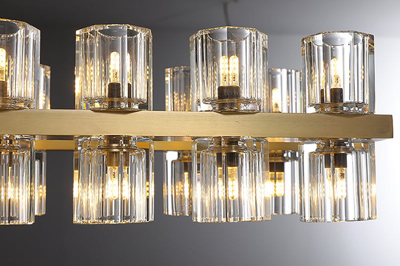 Arcachon Rectangular Chandelier 54'' 72''