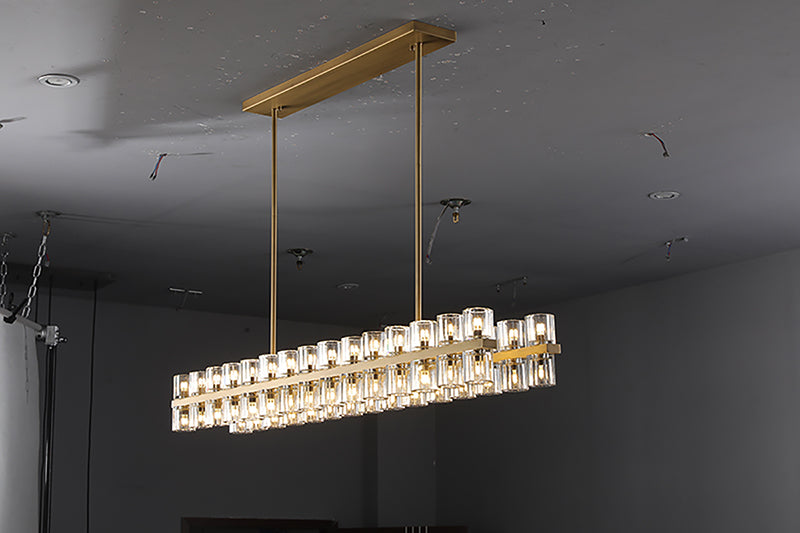 Arcachon Rectangular Chandelier 54'' 72''