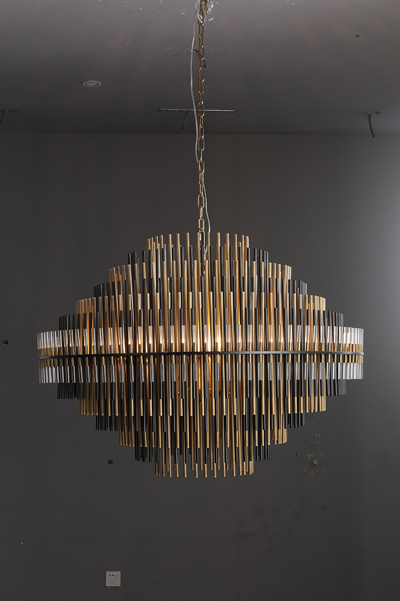 Emil Linear Chandelier For Metal