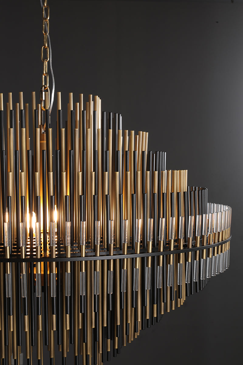 Emil Linear Chandelier For Metal