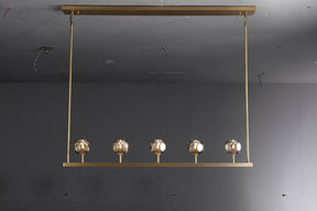 Belle Linear chandelier 48" 60"