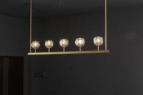 Belle Linear chandelier 48" 60"