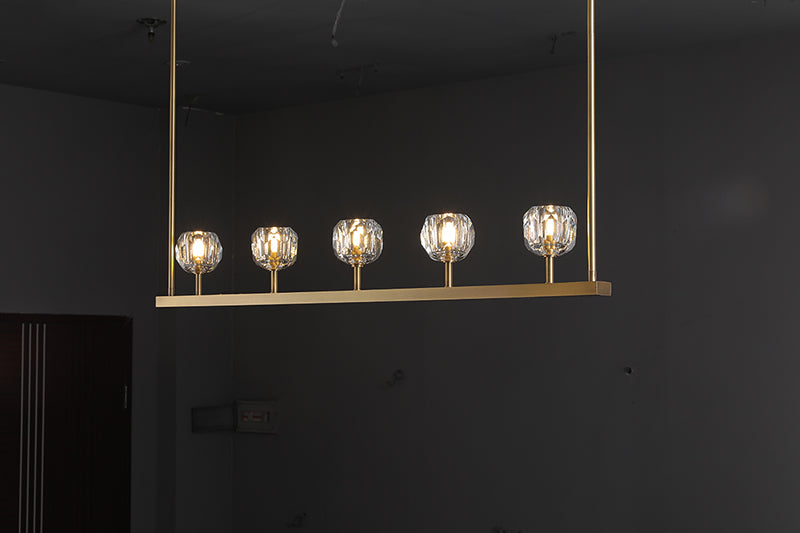 Belle Linear chandelier 48" 60"