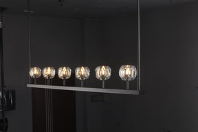 Belle Linear chandelier 48" 60"