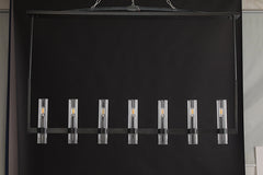 Ravelle Blown Linear Chandelier 59" 71"