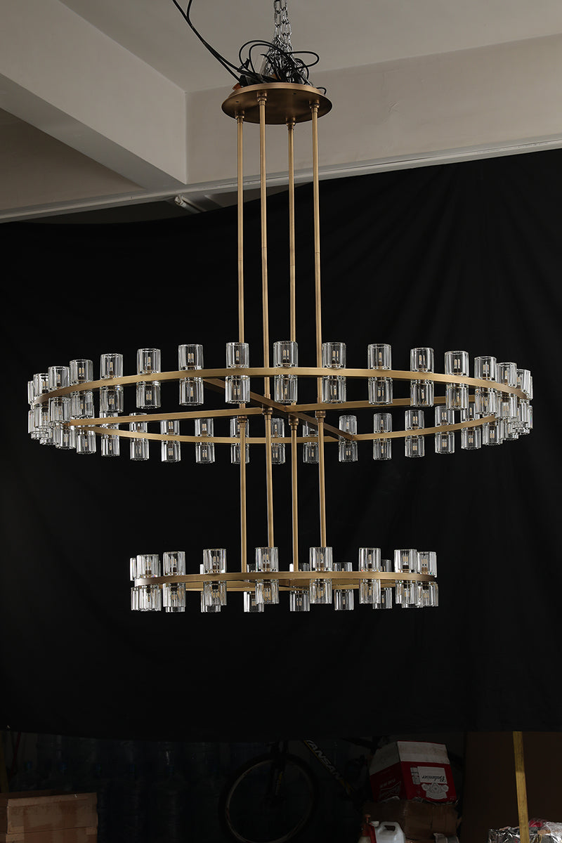 Arcachon Round Chandelier 36" 48" 60"