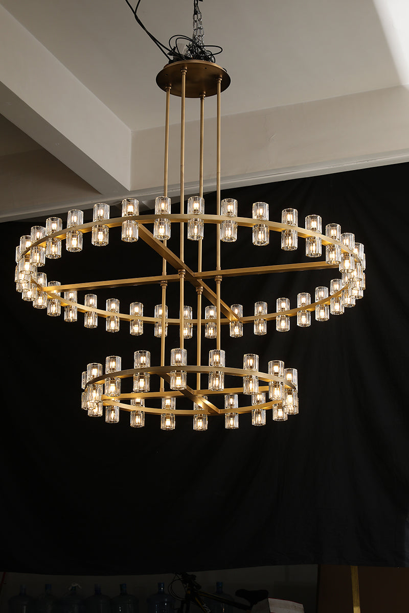 Arcachon Round Chandelier 36" 48" 60"