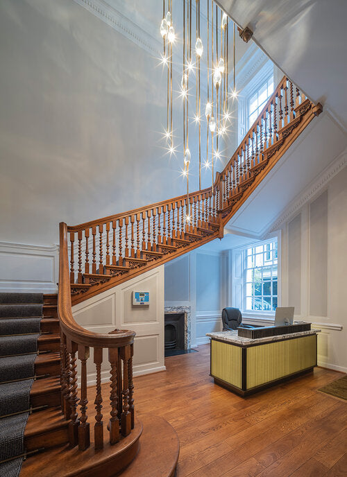 PEZEO CRYSTAL CHANDELIER 21''HPEZZEO CRYSTAL CHANDELIER 21''H