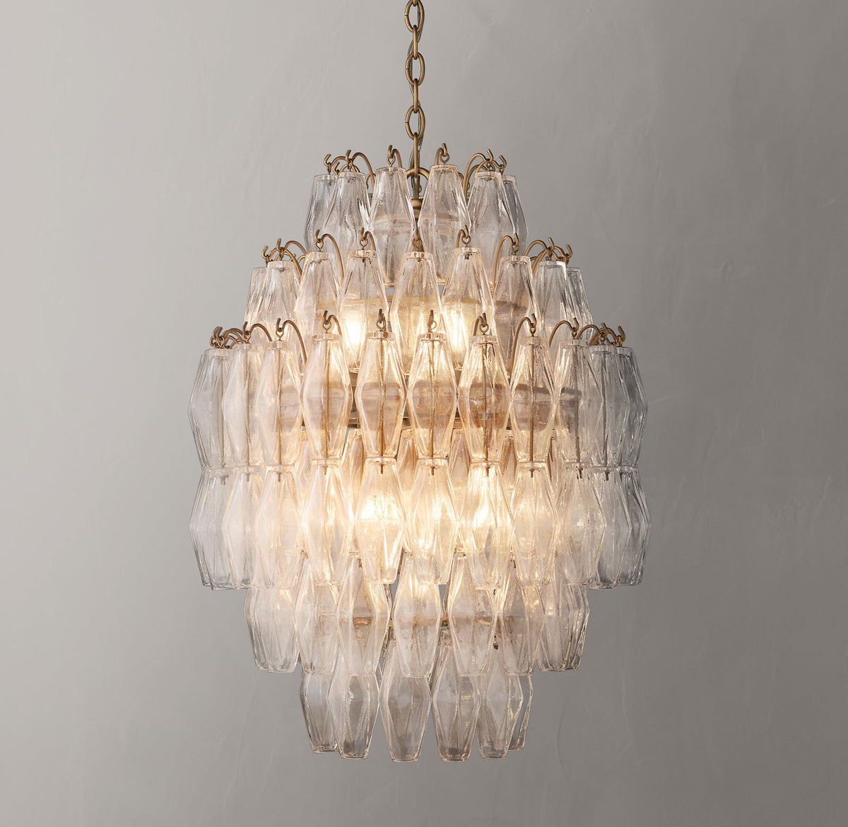 Chiara Clear Pendant 22''