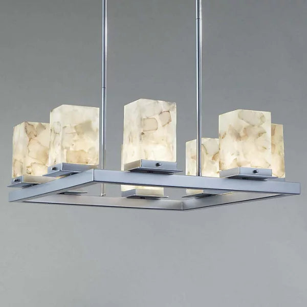 Rocks Laguna 8-Light LED Outdoor Chandelier