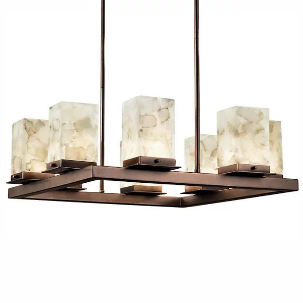 Rocks Laguna 8-Light LED Outdoor Chandelier