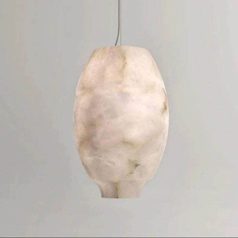 Dina Alabaster Vase Pendant