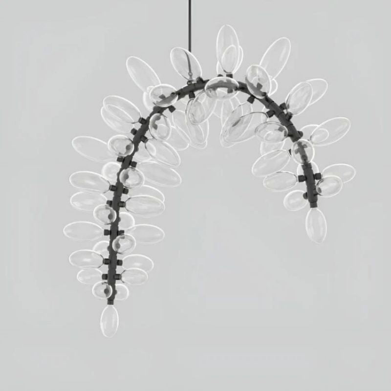 Harris Art Grape Arch Branch Chandelier